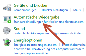 Automatische-Wiedergabe-standardeinstellung