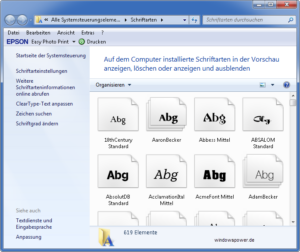 schriftarten-anzeigen