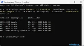 Welche Updates sind installiert Die letzten Windows-Updates per PowerShell anzeigen.webp Welche Updates sind installiert Die letzten Windows-Updates per PowerShell anzeigen.webp