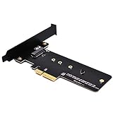 EZDIY-FAB PCI Express M.2 SSD NGFF PCIe Card to PCIe 3.0 x4 Adapter (Support M.2 PCIe 22110,2280, 2260, 2242)
