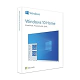 Microsoft Windows 10 Home | 1 Gerät | 1 Benutzer | PC | Aktivierungscode |Box