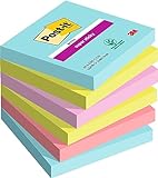 Post-it Super Sticky Notes Cosmic Collection, Packung mit 6...