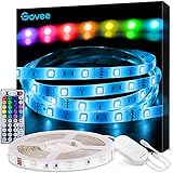 Govee LED Strip 5m, RGB LED Streifen, Farbwechsel LED Band mit IR...