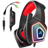 Gaming Headset für PS4 Xbox One PC,Stereo Sound Gaming...