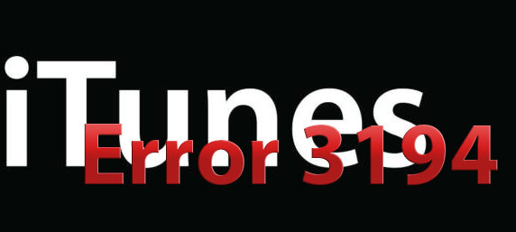 Error 3194 iTunes update iPhone/iPad/iPod itunes-logo