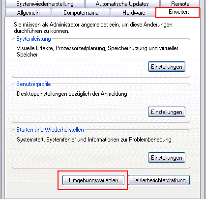 Speicherort für Temporäre Dateien ändern 1181