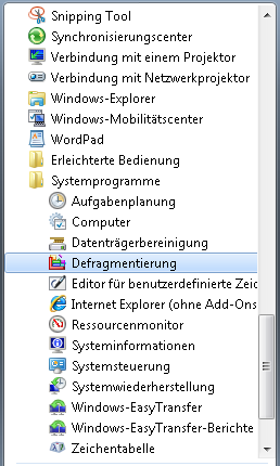 defragmentierung