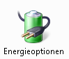 Herunterfahren über Startmenü bei Windows Vista energieoptionen