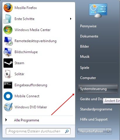 Fenster durch Maus steuern unter Windows 7 maus
