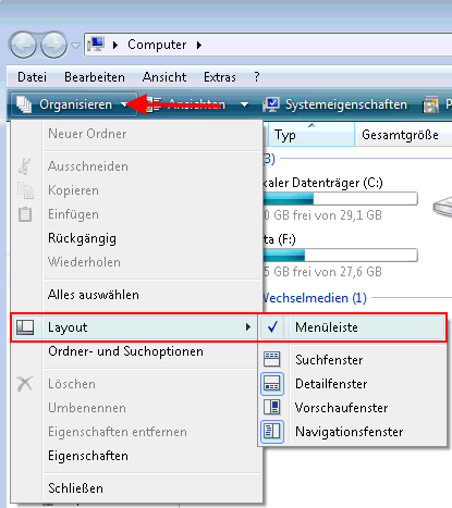 meneuleiste_organisieren_layout