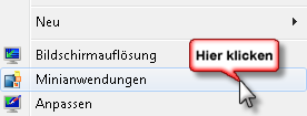 Minianwendungen Sidebar anzeigen unter Windows 7 minianwendungen-desktop