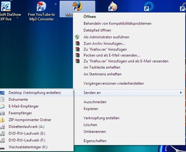 Windows 7 Tipps Teil 3 shift