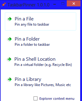 Alle Dateien an die Taskbar anheften Windows 7 & 8 unbenannt1