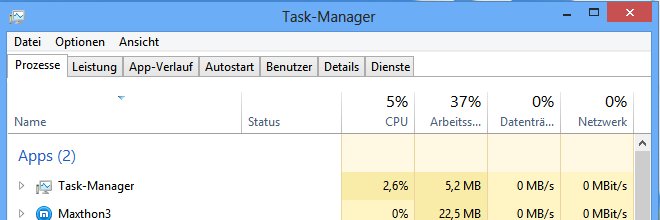 Taskmanager als Administrator Starten Windows 8 unbenannt5 - Taskmanager als Administrator Starten Windows 8