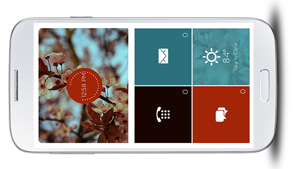 Personalisieren Sie Ihr Handy mit tollen Themen tiled