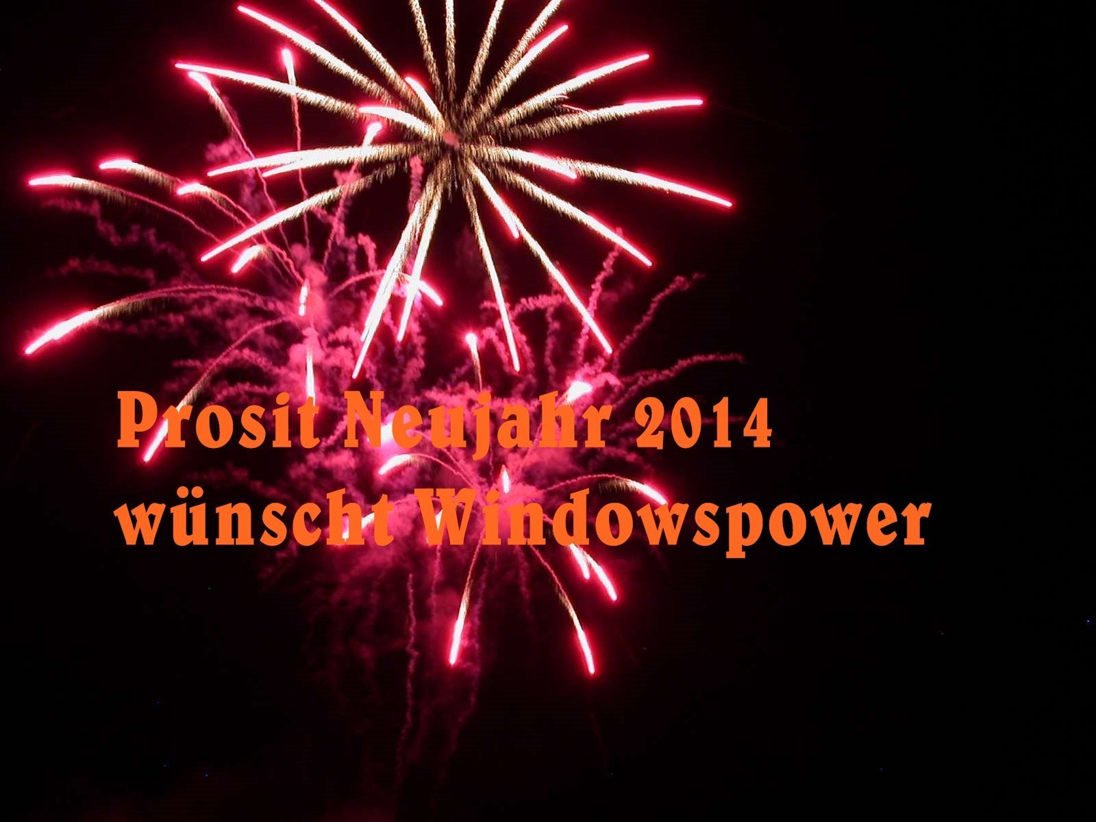 Prosit Neujahr 2014 wünscht windowspower.de feuerwerk-1