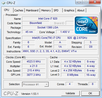 PC Hardware auslesen mit CPUID 1 - PC Hardware auslesen mit CPUID