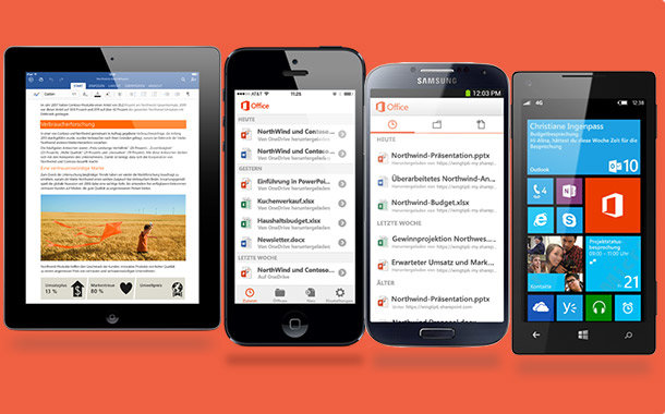 Microsoft Office auf Mobilgeräten microsoft office auf mobilgeraeten - Microsoft Office auf Mobilgeräten