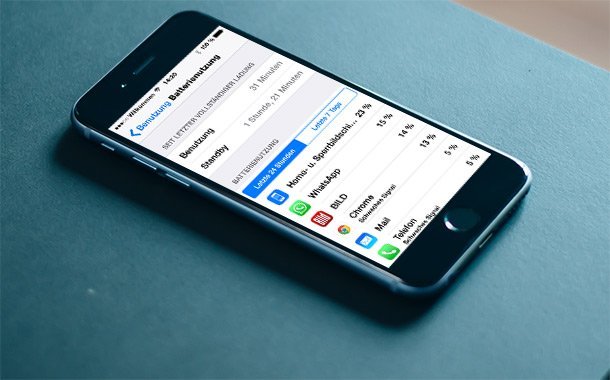 iPhone: Welche App verbraucht das meiste Akku iphone-welche-app-verbraucht