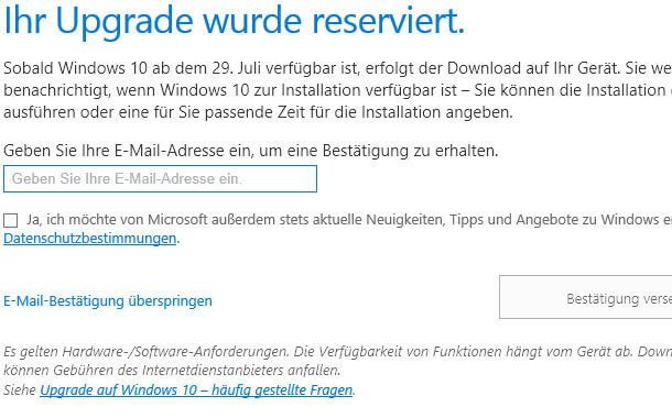 So reservieren Sie Windows 10 so reservieren sie windows 10 - So reservieren Sie Windows 10