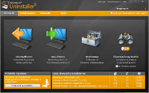 Ashampoo UnInstaller 5 - Jetzt kostenlos ashampoo uninstaller 5 jetzt kostenlos - Ashampoo UnInstaller 5 - Jetzt kostenlos