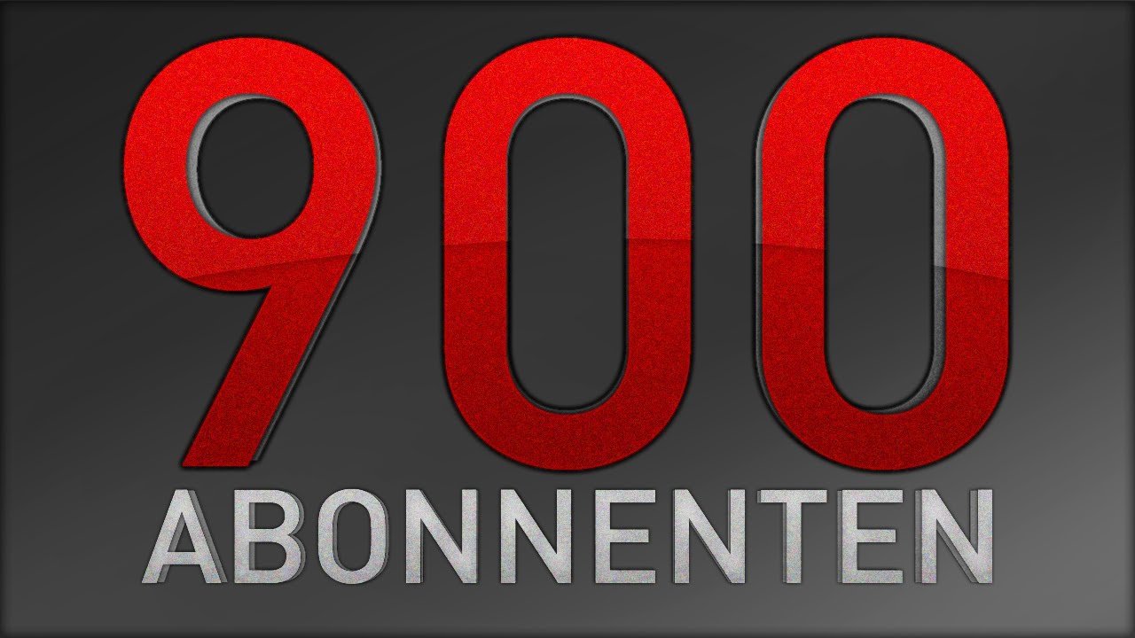 900 Abonneten! Windowspower sagt DANKE! maxresdefault