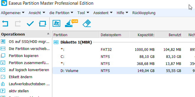Neue Version von EaseUS Partition Master Professional 11.5 erschienen easeus partition master professional 11.5 - Neue Version von EaseUS Partition Master Professional 11.5 erschienen