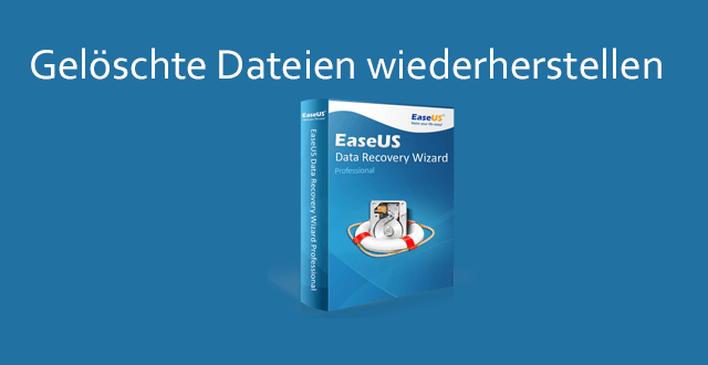 EaseUS Data Recovery Wizard 10.8 + 5 Lizenzen zu gewinnen geloeschte-dateien-wiederherstellen