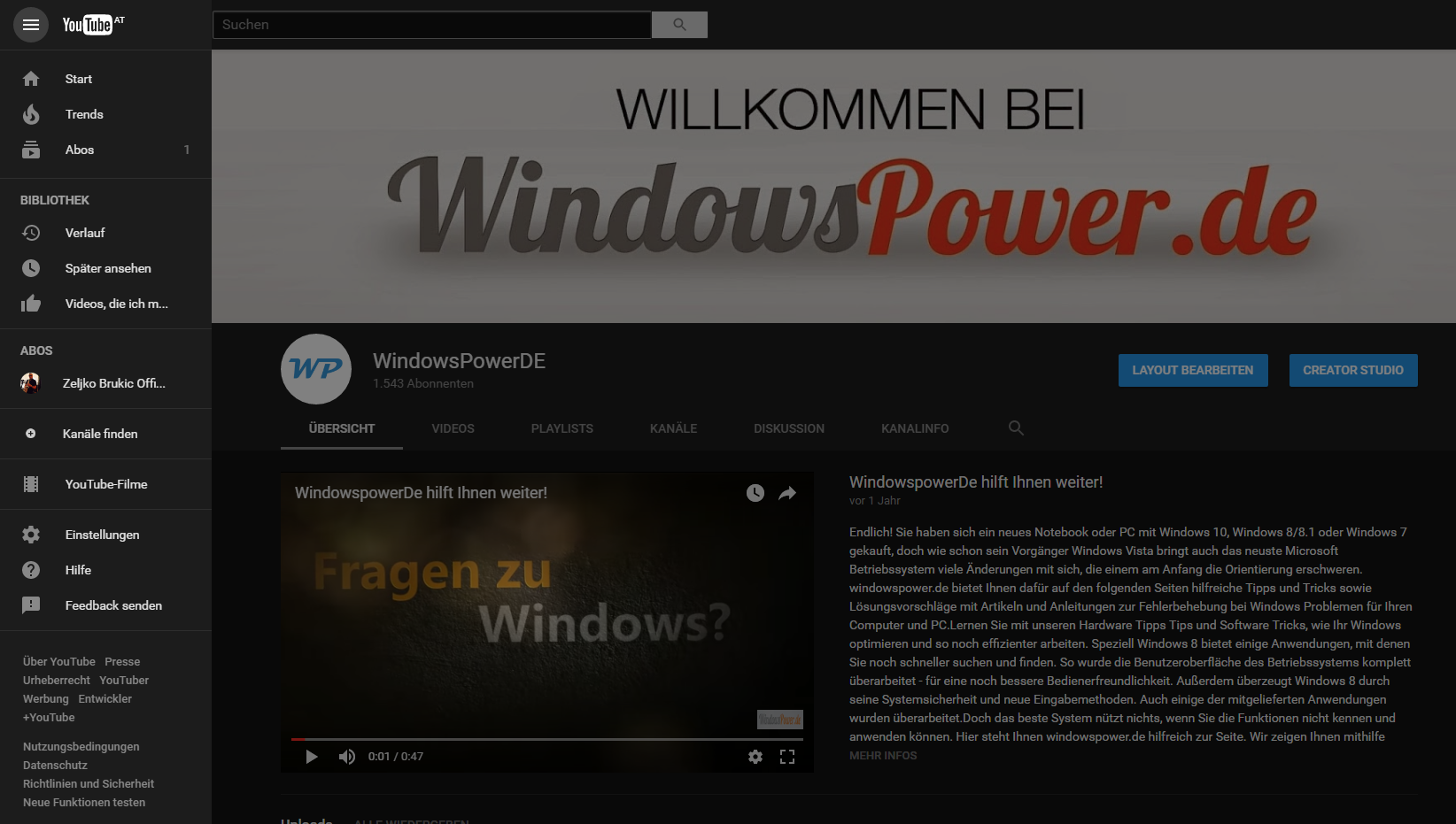 Youtube Nachtmodus aktivieren unbenannt-4