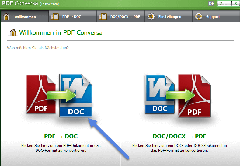 Wie kann ich Dateien in PDF umwandeln
