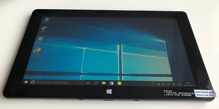 Jumper Ezpad 4SE ausprobiert - Tablet mit Windows 10 + Android jumper-ezpad-4se