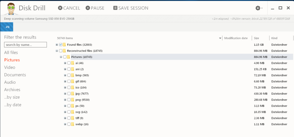 Disk Drill Gelöschte Daten wiederherstellen – wir verlosen 5 Lizenzen