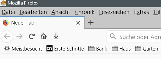 Firefox Den Lesezeichenordnern ein anderes Icon vergeben lesezeichenleiste - Firefox Den Lesezeichenordnern ein anderes Icon vergeben