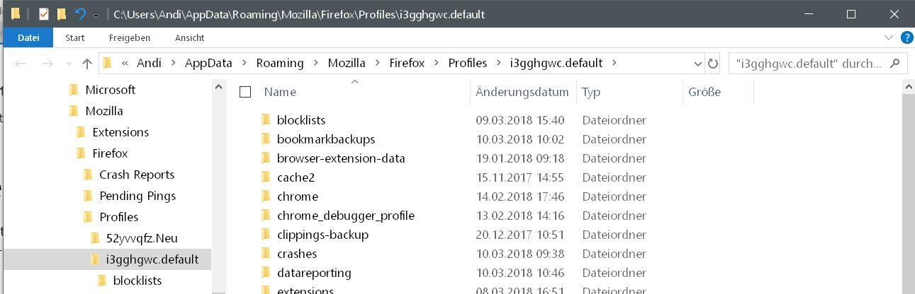 profilordner