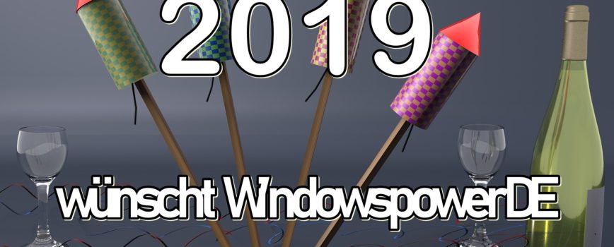 Prosit Neujahr 2019 rocket-2910591_1920