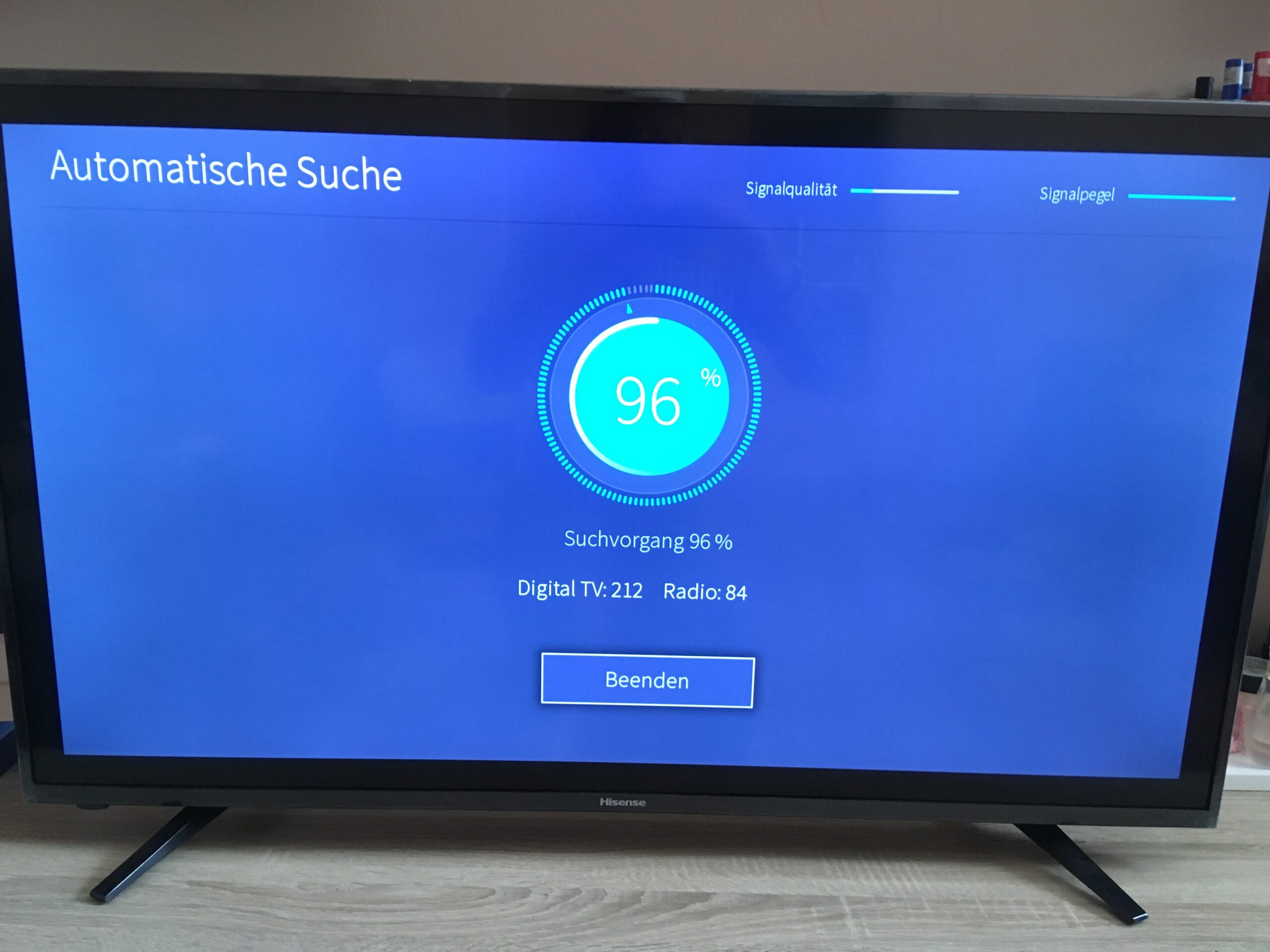 Hisense Serie 6140 Erste Installation file-51