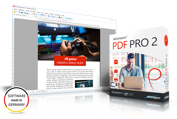 Ashampoo® PDF Pro 2 – Wir verlosen 5 Lizenzen startbild-1