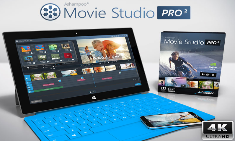 Ashampoo® Movie Studio Pro 3 – Wir verlosen 5 Lizenzen startbild-neu