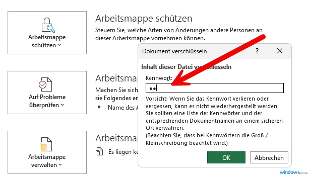 Excel Passwortschutz entfernen Anleitung