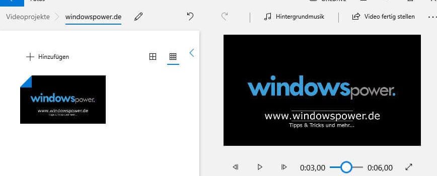 Windows 10 Video-Editor - Alternative zu Movie Maker
