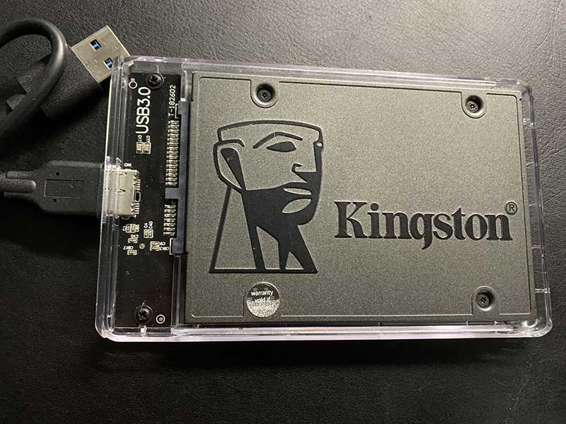 ssd làm ổ cứng ngoài