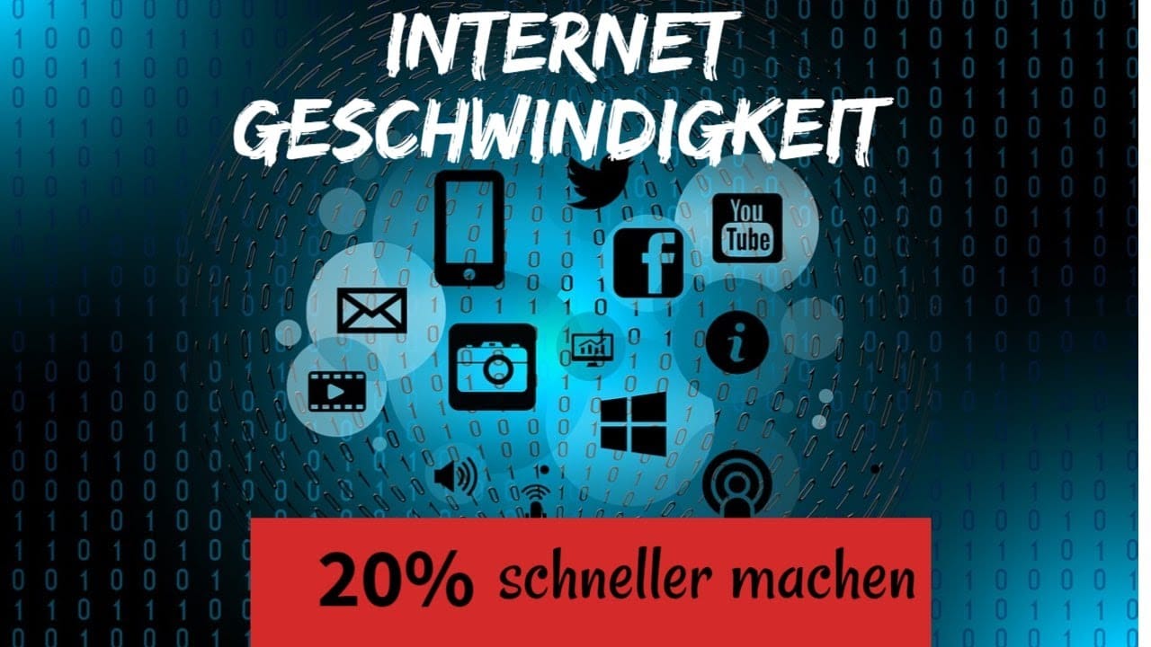 Internet Geschwindigkeit 20% schneller machen Internet Geschwindigkeit 20 schneller machen