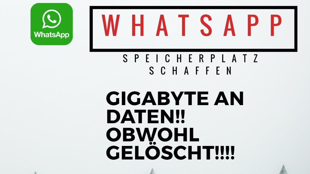 WhatsApp Speicherplatz schaffen WhatsApp Speicherplatz schaffen