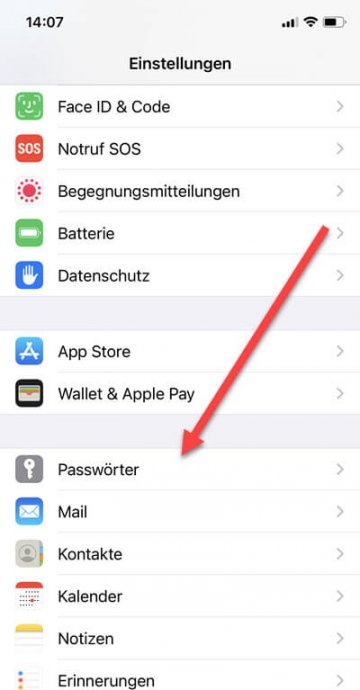 Einzelne Apps Mit Passwort Schützen Iphone iPhone Passwörter Login Daten speichern und automatisch ausfüllen