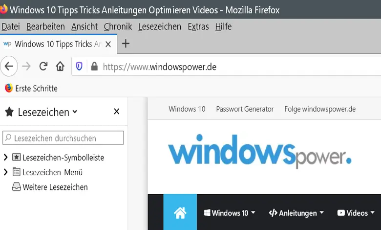 Firefox 83 – Sidebar per hover öffnen startbild 2