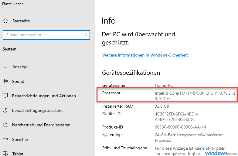 welchen prozessor welchen prozessor