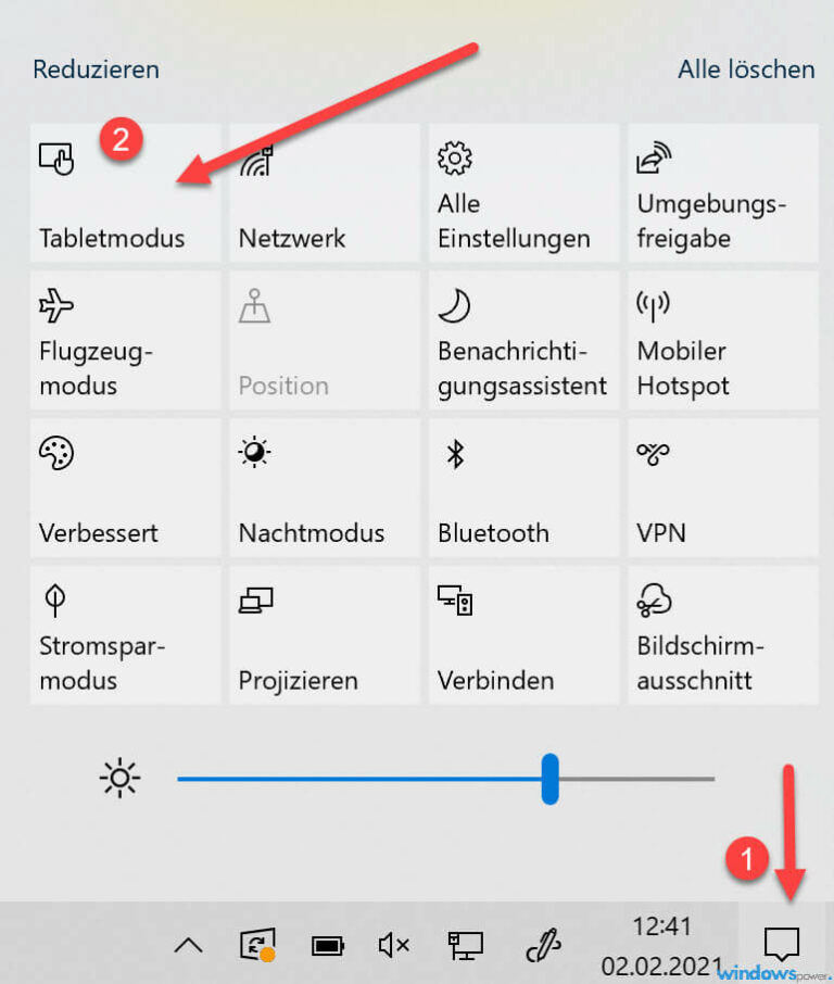 Tablet-Modus aktivieren - so geht’s