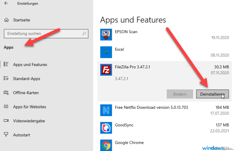 Programm lässt sich nicht deinstallieren – 6 Tipps