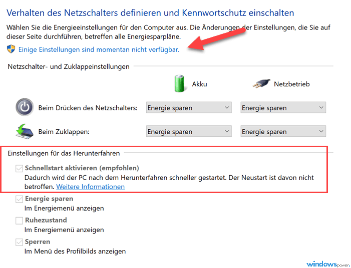 Windows 11 lässt sich nicht herunterfahren - 6 Lösungen 5 schnellstart aktivieren windows 10 hochfahren beschleunigen