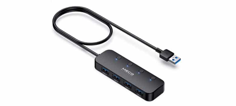 MECO ELEVERDE USB 3.0 Hub 4 Port für 7,14€ (statt 13€) meco eleverde usb 3.0